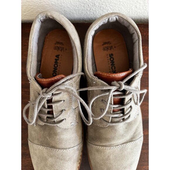 Sonoma Vitalize By Ortholite Dress Shoes Men's 9.5M Brown Faux Leather 216851 - Picture 7 of 10